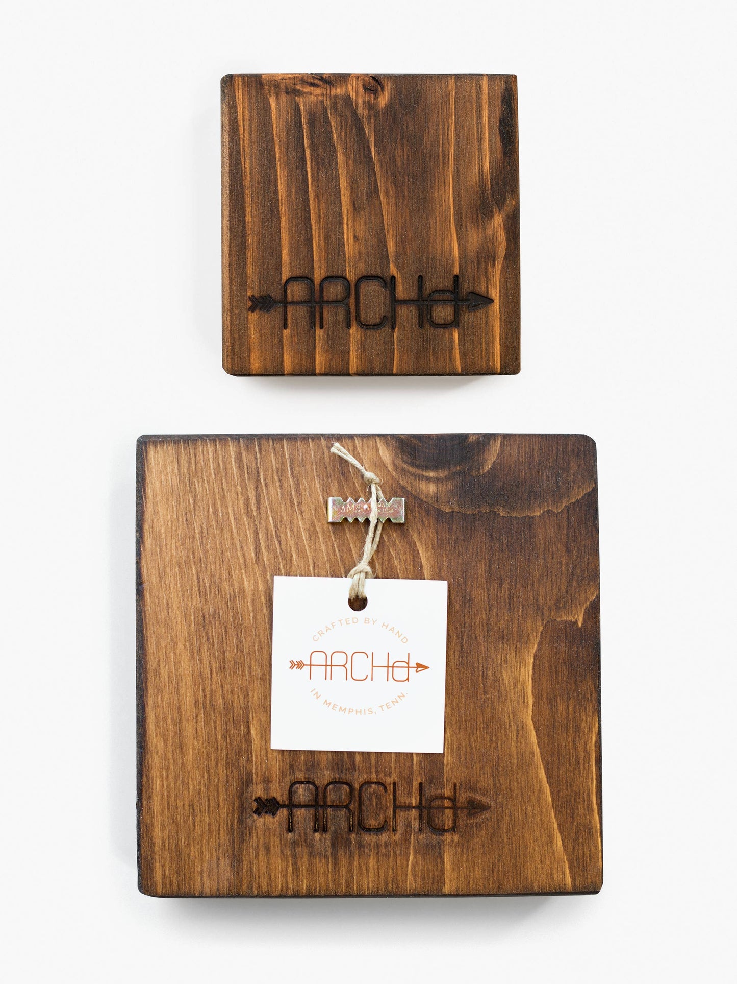 Not Aspiring to be Humble, Kamala Harris - Wood Print: Teal / 3.5x3.5 Women's Empowerment Inspiration