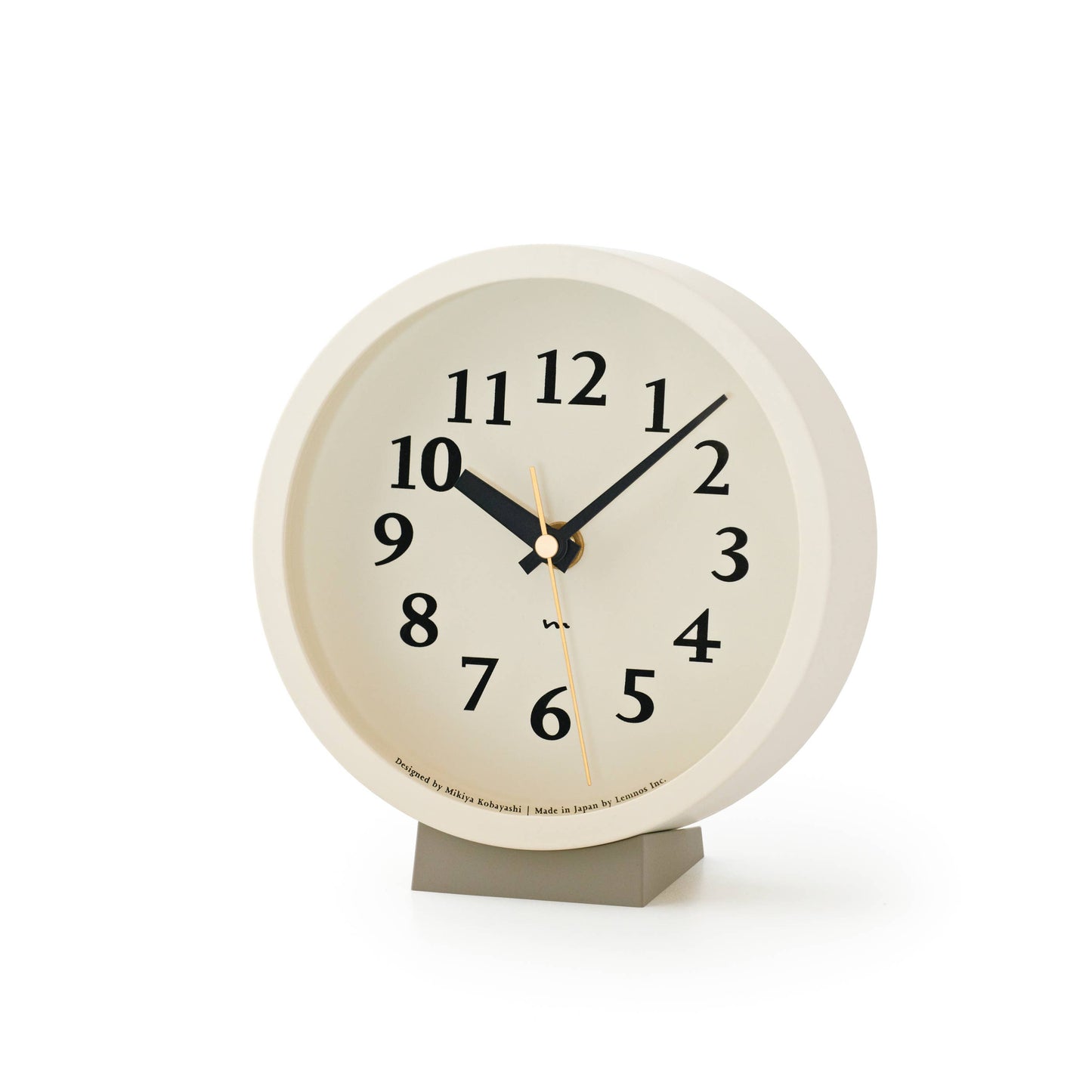 Lemnos M Clock - White