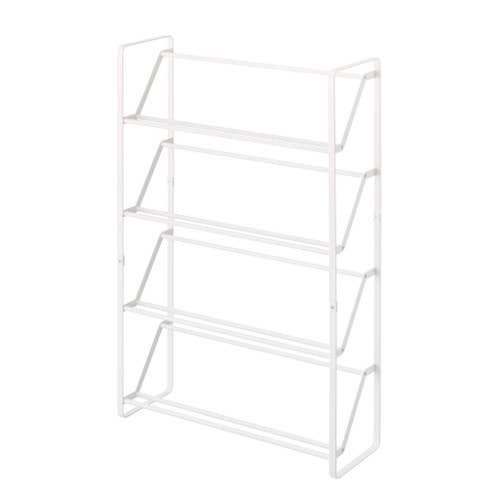 Frame Slim Shoe Rack in White