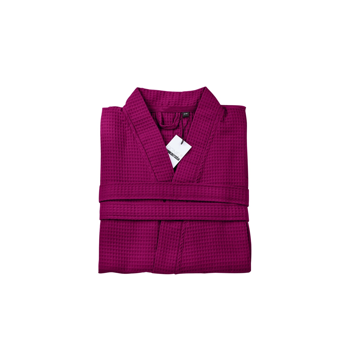 Fine Waffle Piquée Bathrobe