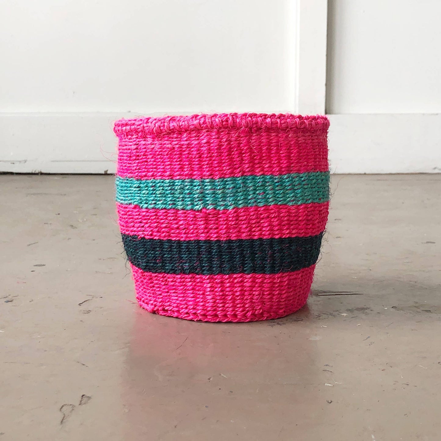 XS Storage Basket: Pink & Teal