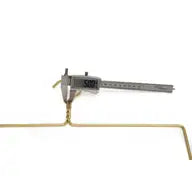Heavy Duty Blanket Hanger with Gold Hardware and Slip Resistant Bar - Single Hanger