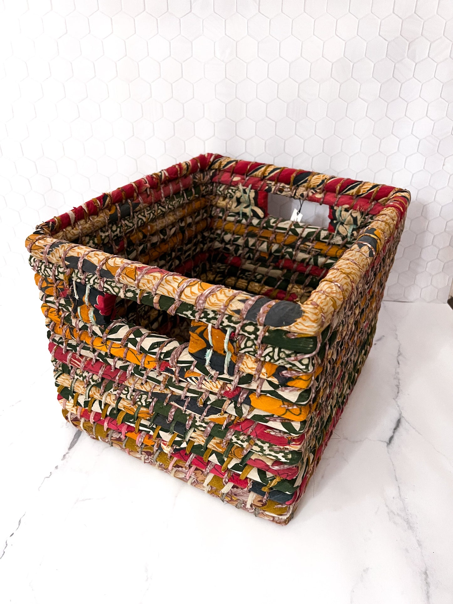 Sari Small Woven Storage Basket