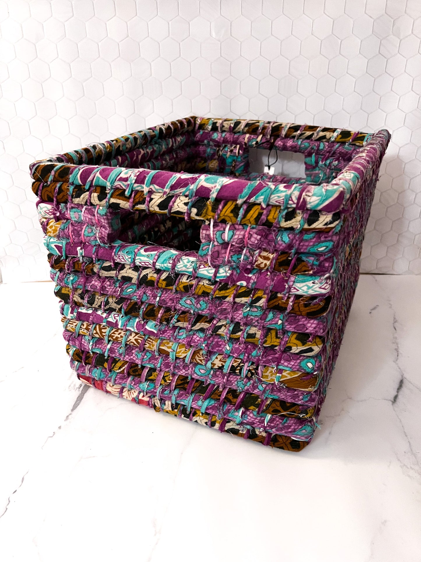 Sari Small Woven Storage Basket