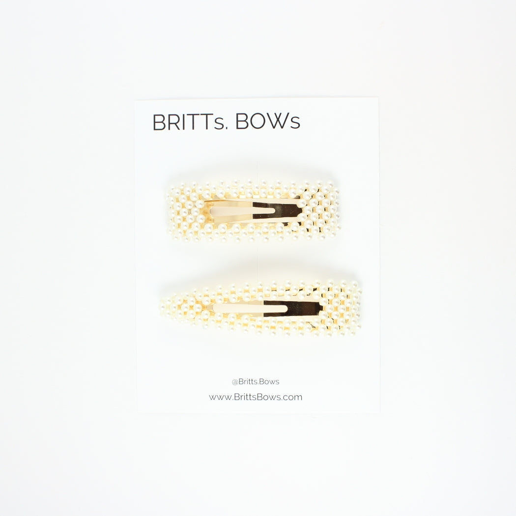 Wood Clips, Pearl Clips, Matte Clips