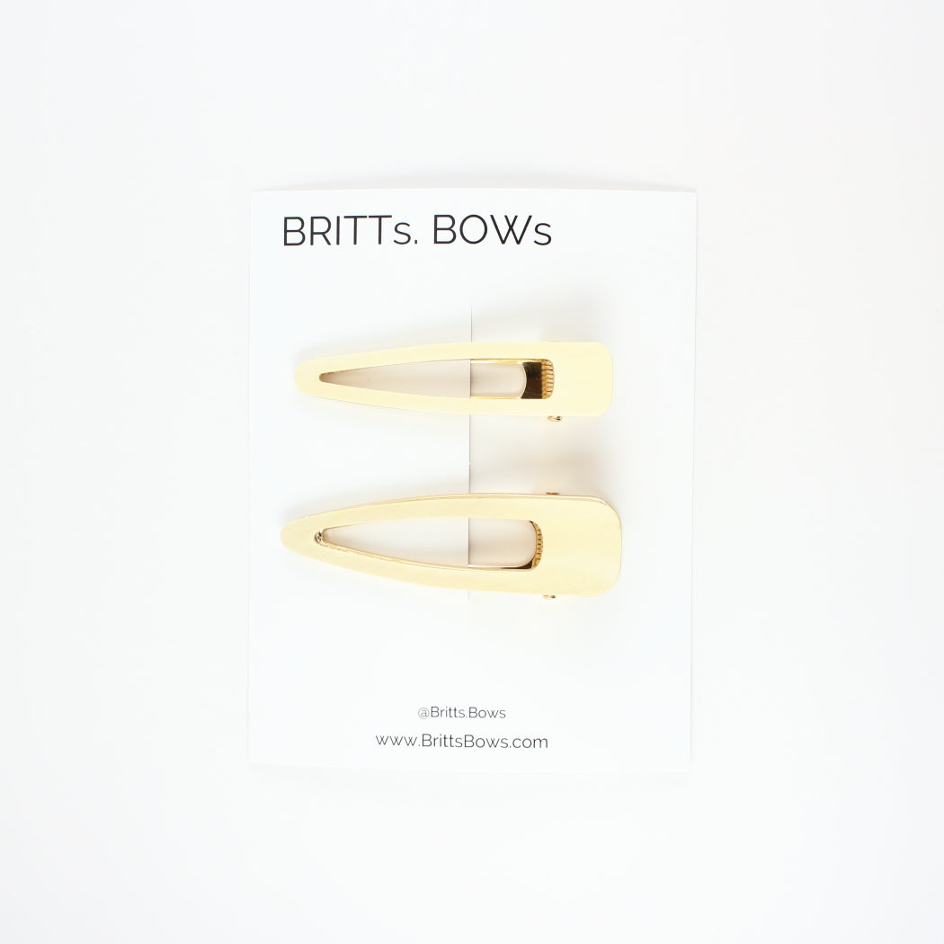 Wood Clips, Pearl Clips, Matte Clips