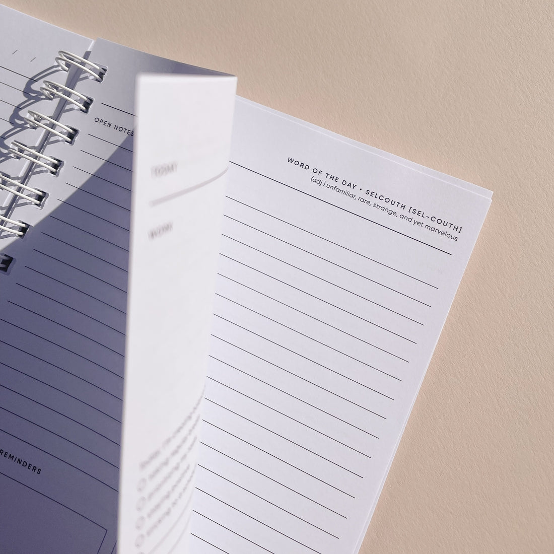 Balance Notebook - Cover by Mary Finlayson, Dekooning Beuys and Plants for Simple Self