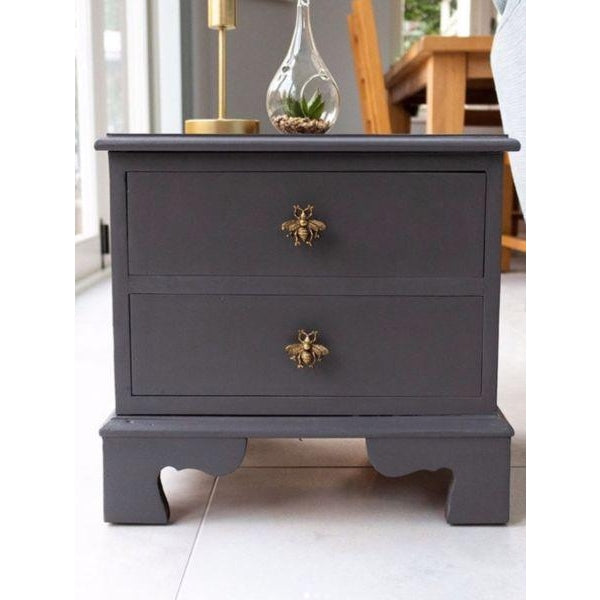 Brass Bee Knobs - Set of 6