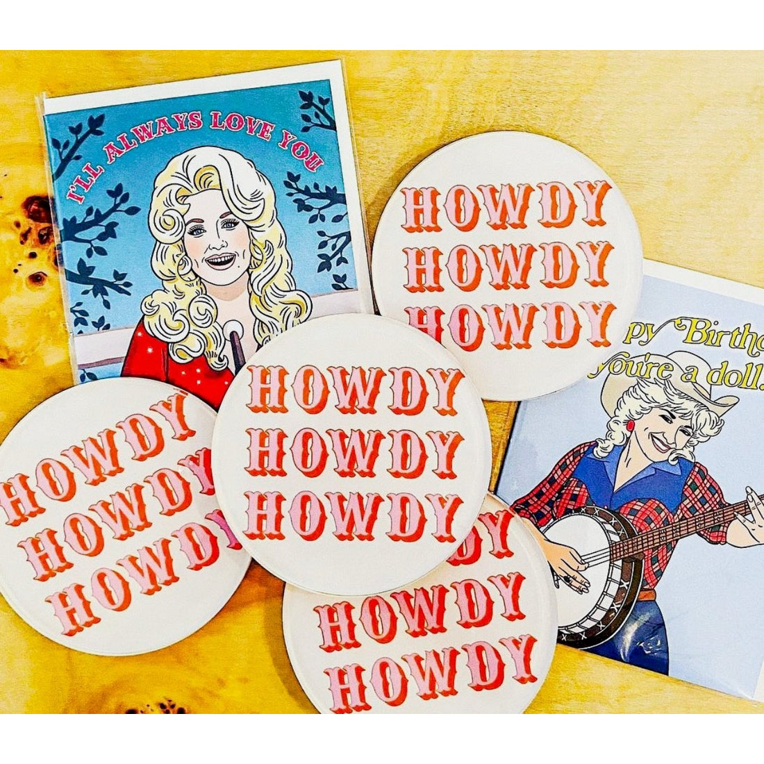 TART By Taylor Howdy Coaster