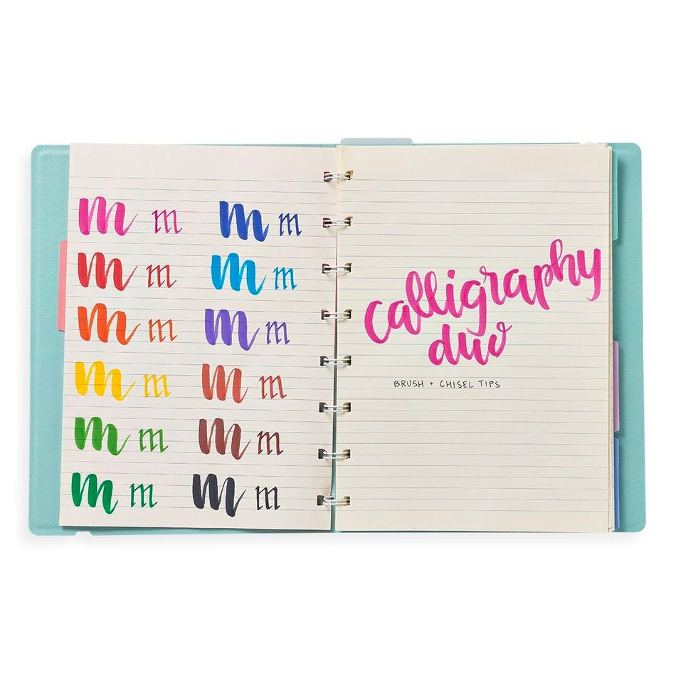 OOLY Calligraphy Duo Double Ended Markers - Set of 12