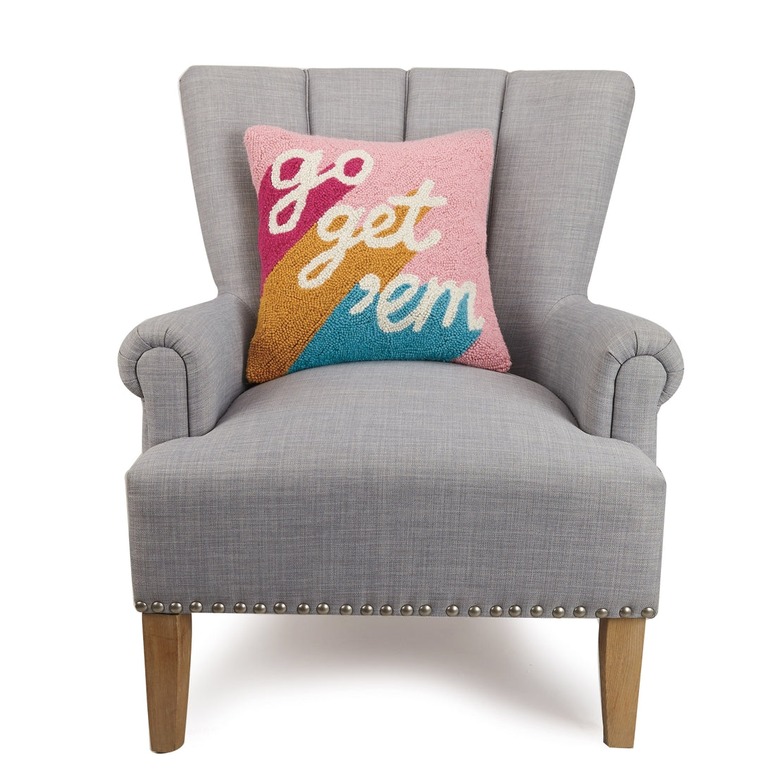 Go Get 'em Hook Pillow
