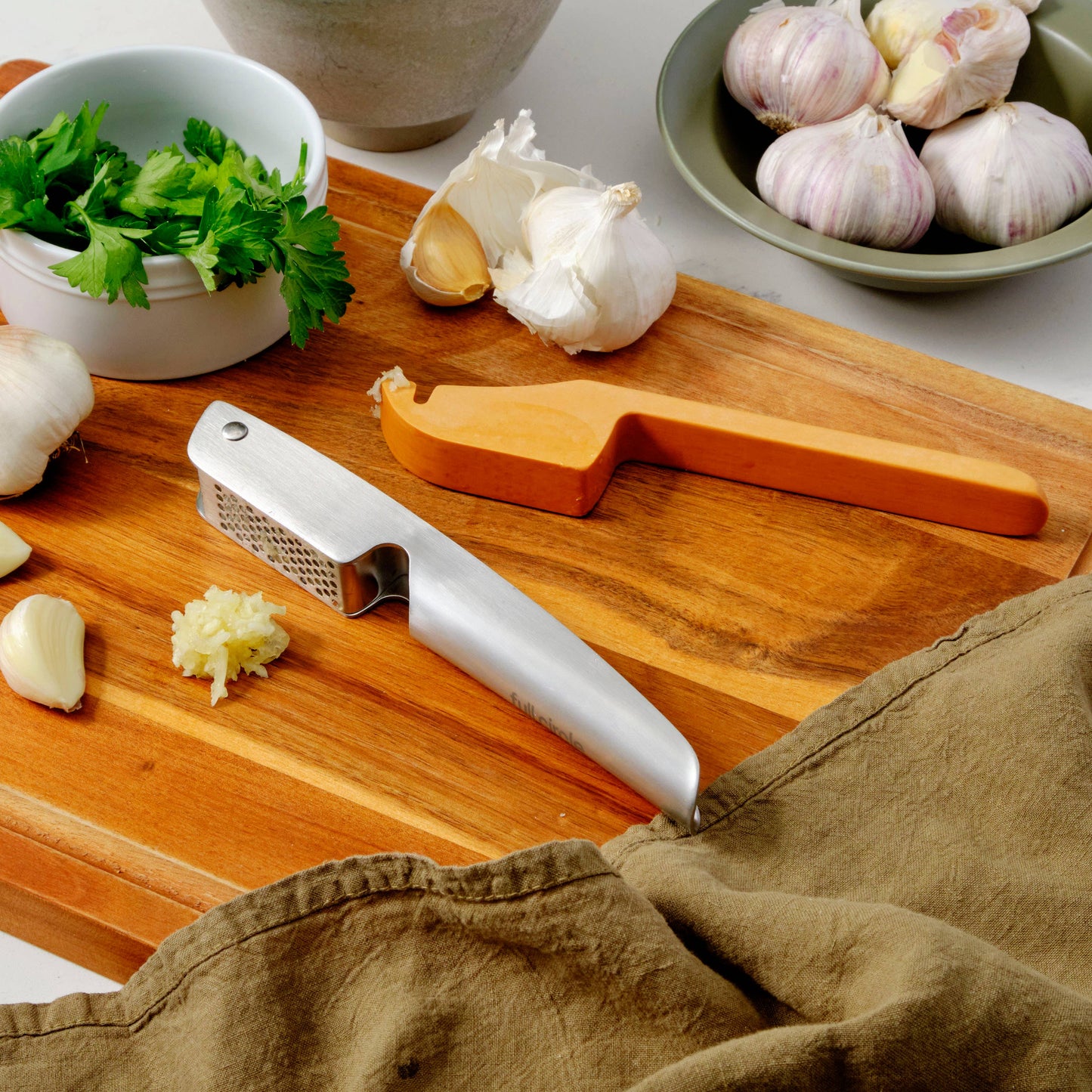 Crushed It - Easy-Clean Garlic Press