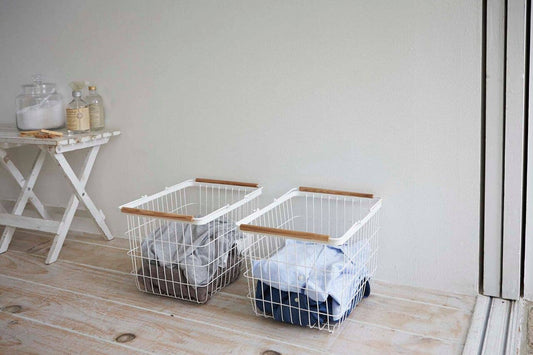 Tosca Laundry Basket Medium in White