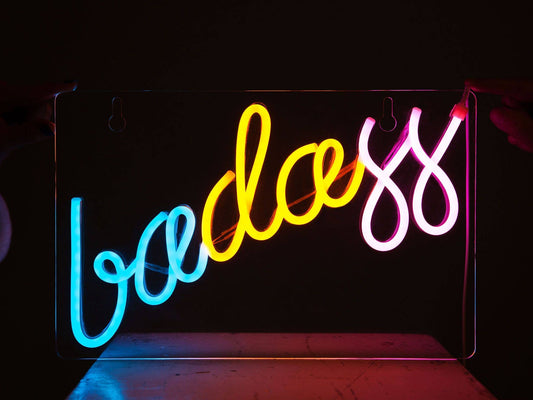 Cocus Pocus Badass LED Neon Sign
