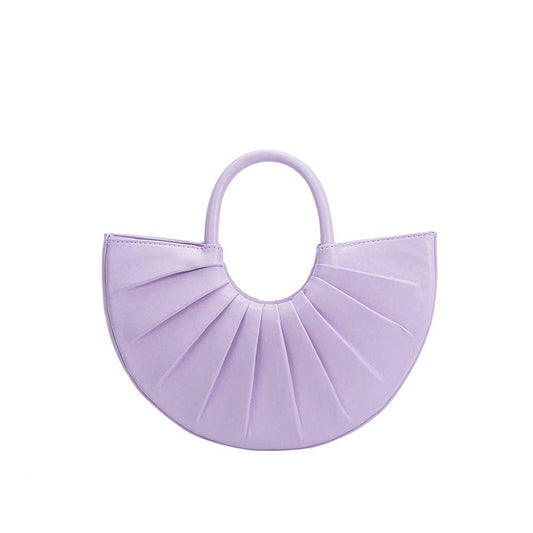 Karlie Vegan Small Top Handle Bag in Lilac