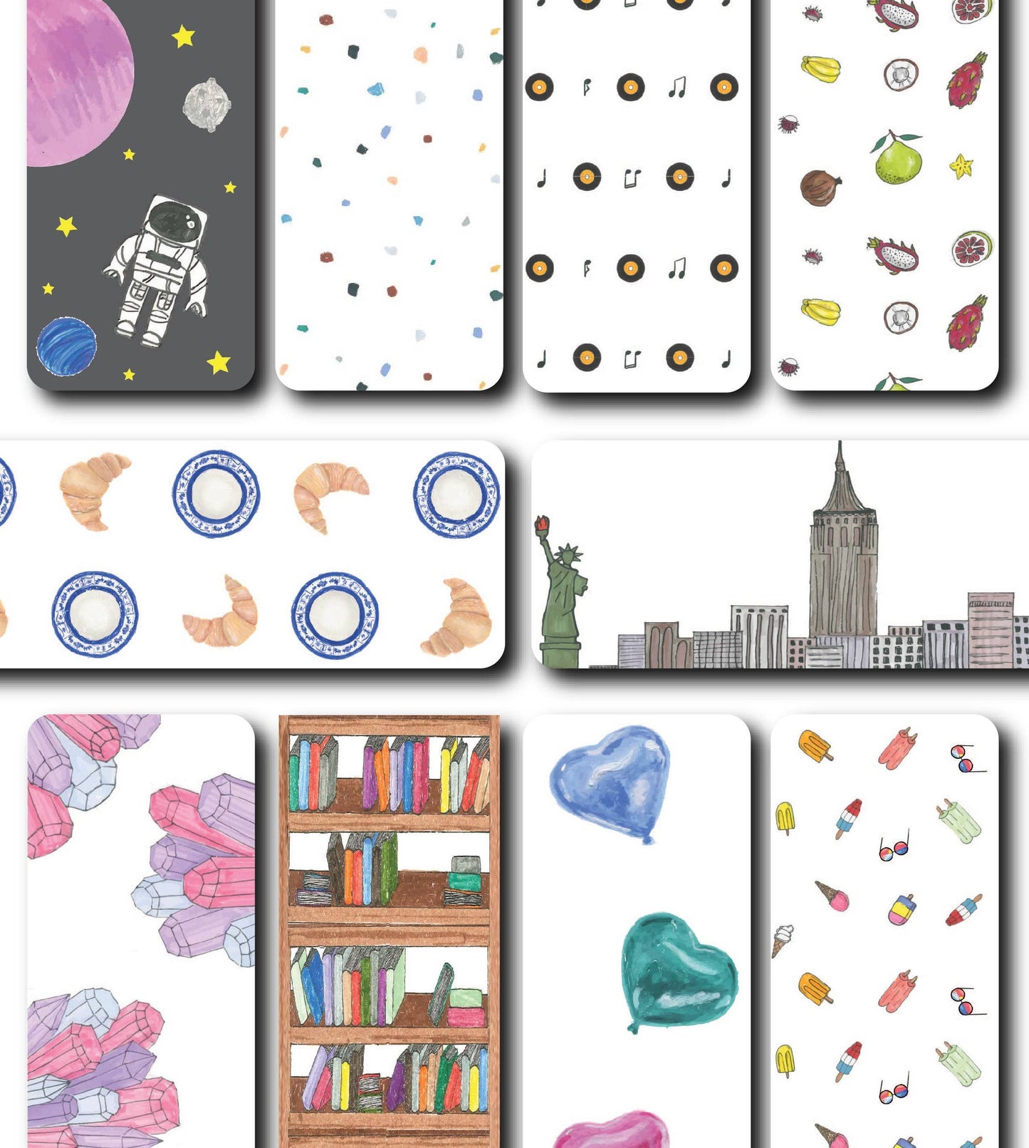 Illustrated Bookmark Bundle