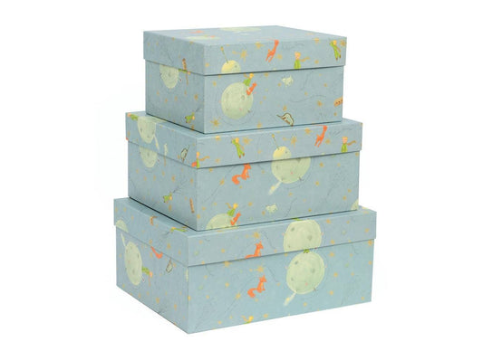 Memory Storage Box Set of 3 in The Little Prince