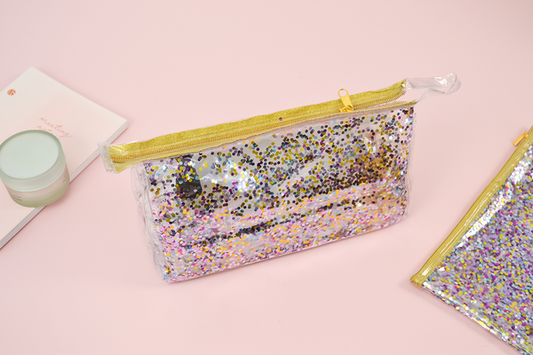 Jetsetter Confetti Pouch