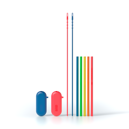 GIR Standard Silicone Straws: 5-Pack