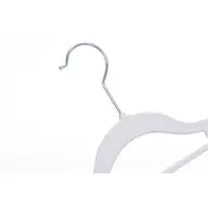 Space Saving Plastic Quality Shirt Hangers in White - Box of 25