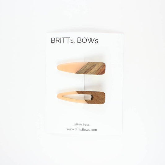 Wood Clips, Pearl Clips, Matte Clips