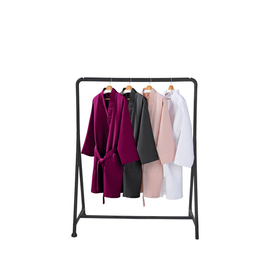 Fine Waffle Piquée Bathrobe