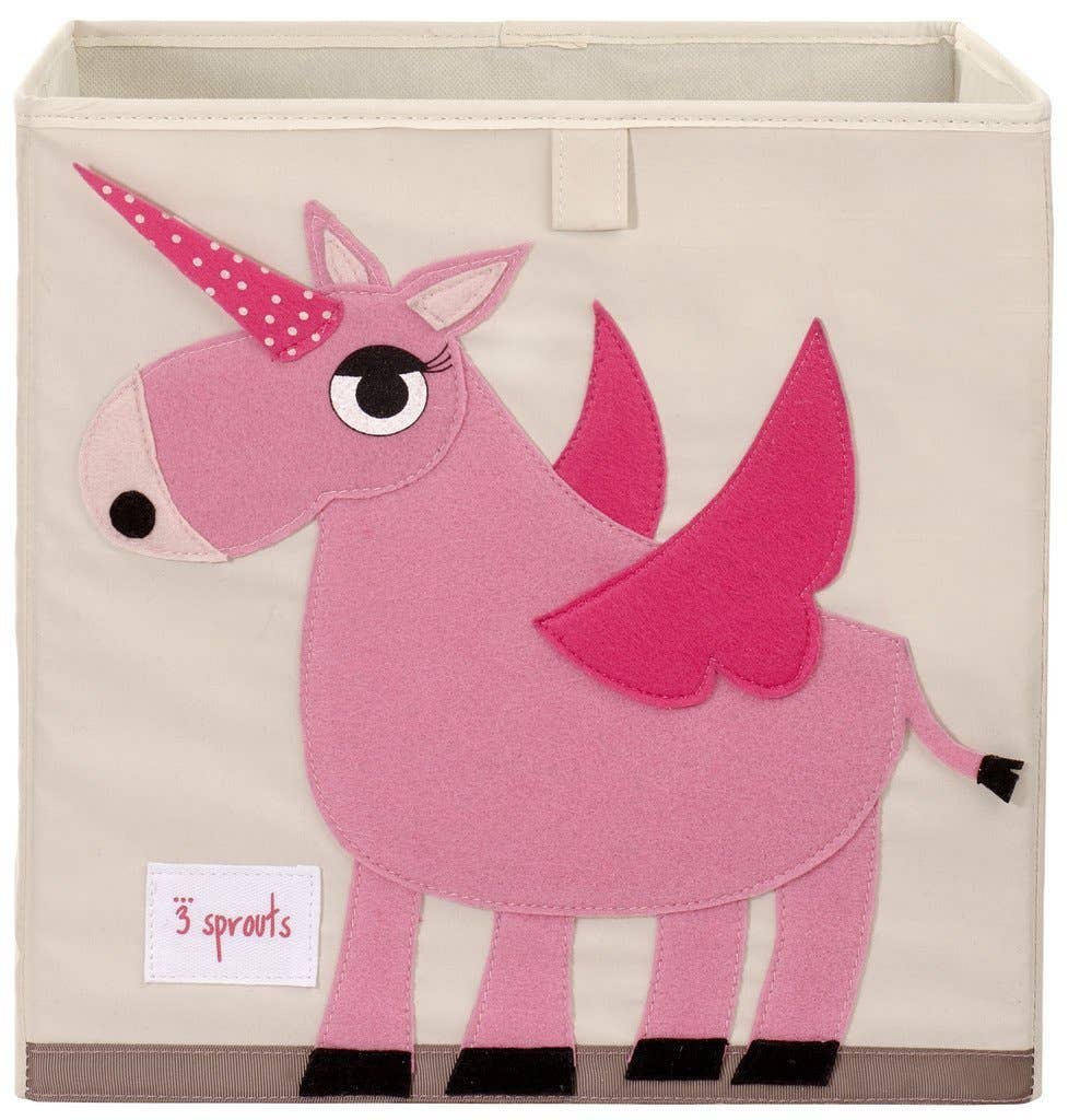 3 Sprouts Unicorn Storage Box