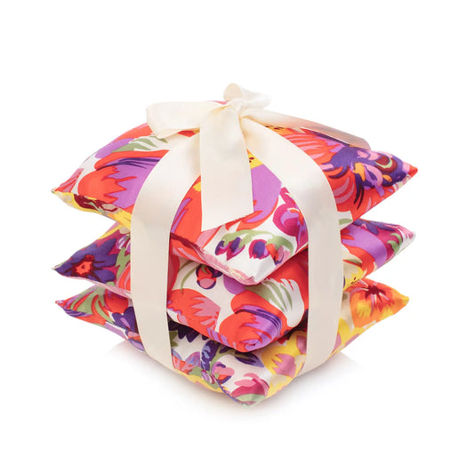 Drawer Fragrance Silk Sachet Pouch - Set of 3