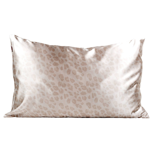 Satin Pillowcase by Kitsch - Leopard
