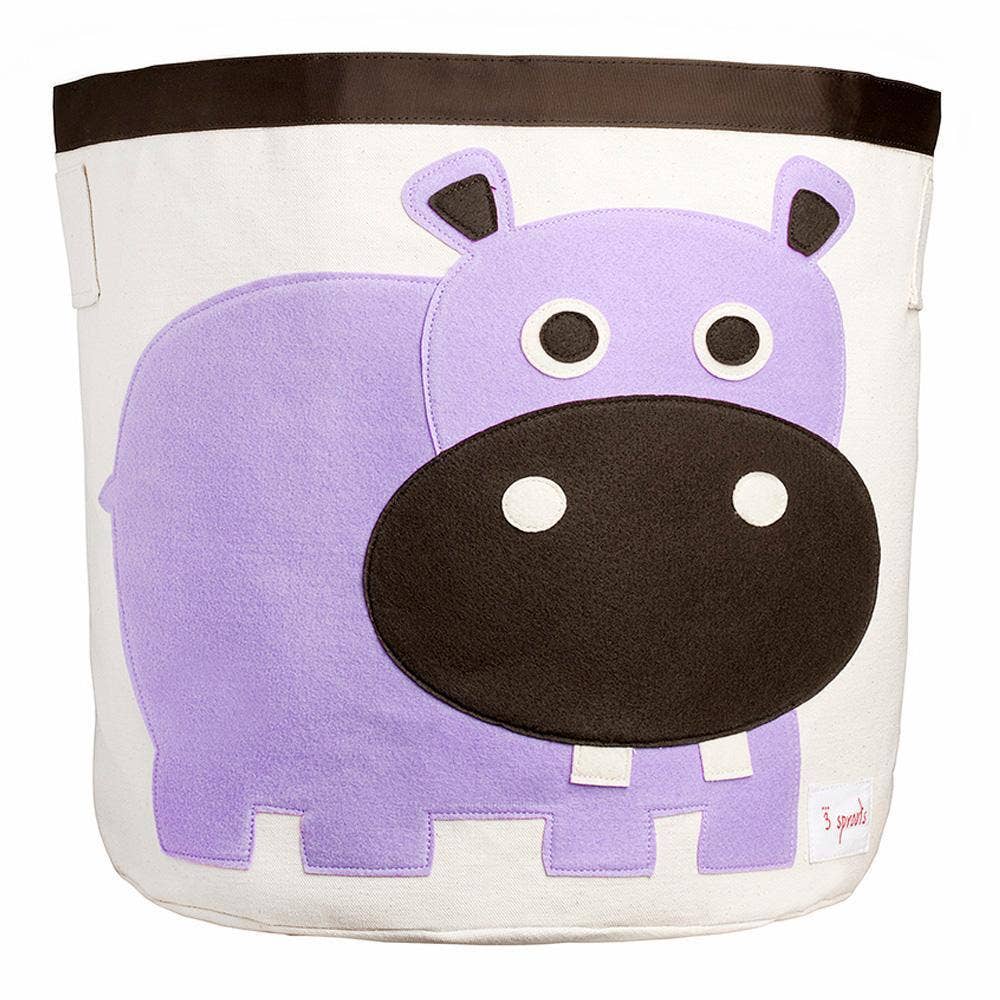 3 Sprouts Hippo Storage Bin