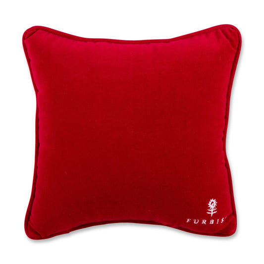 Savage Needlepoint Pillow by Furbish Studio