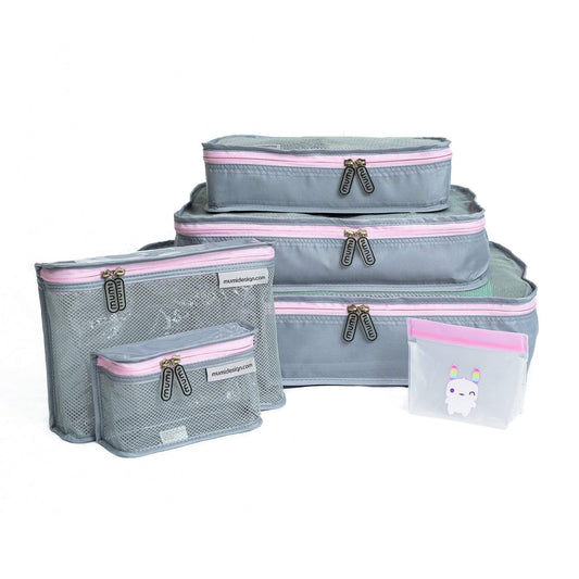 Piccolo Kids Travel Cube Bundle Set - Pink