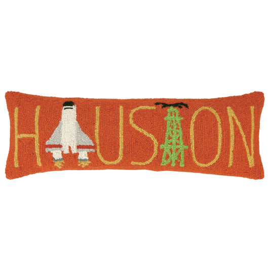 Texas Houston with Ship Hook Pillow