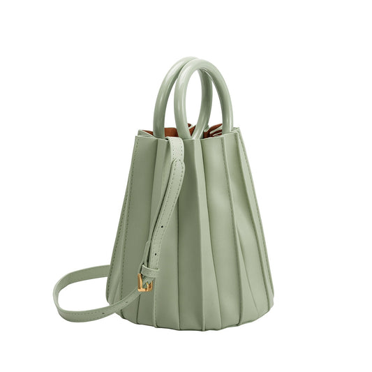 Lily Vegan Small Top Handle Bag in Mint