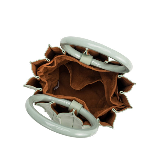 Lily Vegan Small Top Handle Bag in Mint