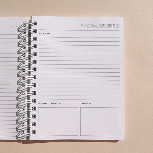 Balance Notebook - Cover by Joyce Lay Hoon Ho for Simple Self