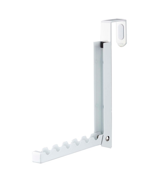 Smart Folding Over-the-Door Hook in White